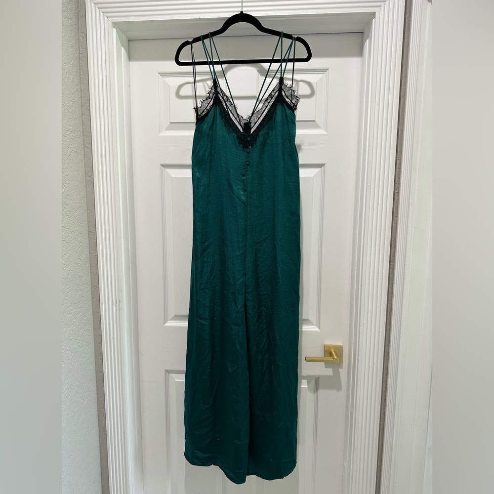 ‼️NWT‼️✨ZARA✨💚jumpsuit💚